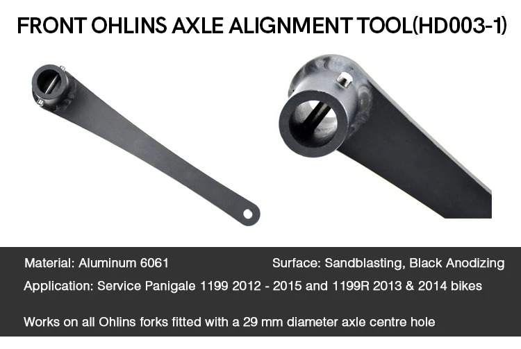 Best Quality Aluminum Welding Motorcycle Tool Ohlins Front Axle ...