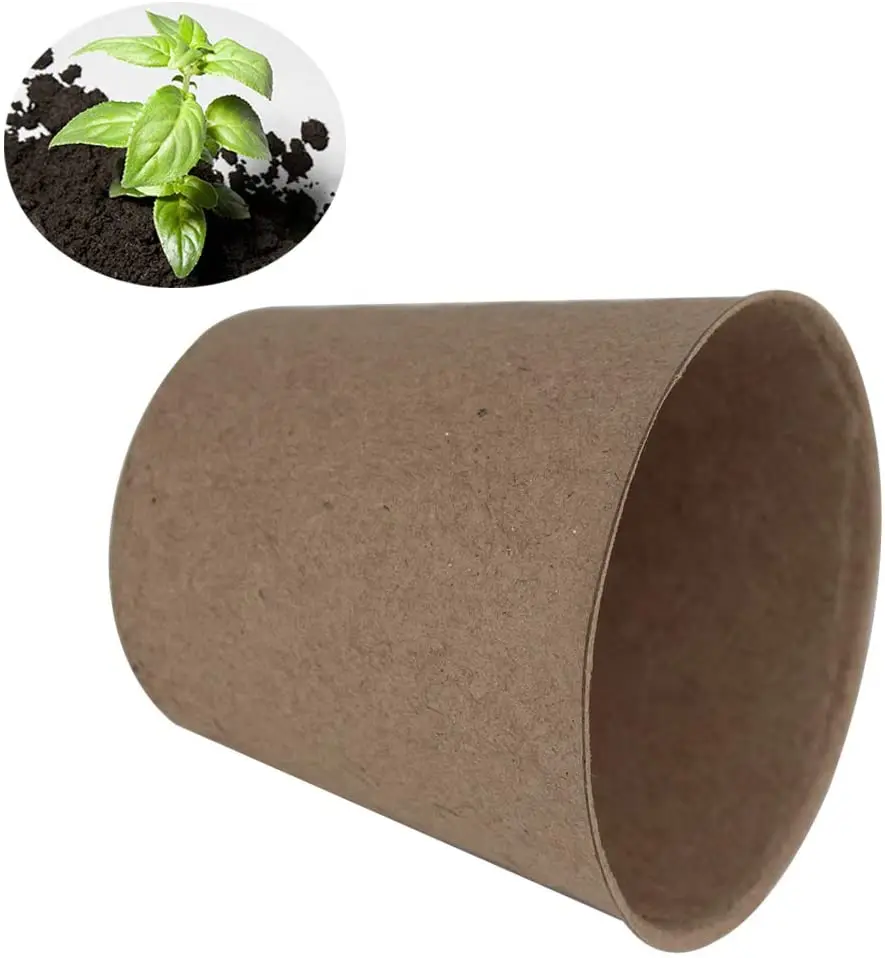 Plant Nursey Bags Large Biodegradable Seedling Bags 150pcs Non Woven | Cyprus - Foto 9