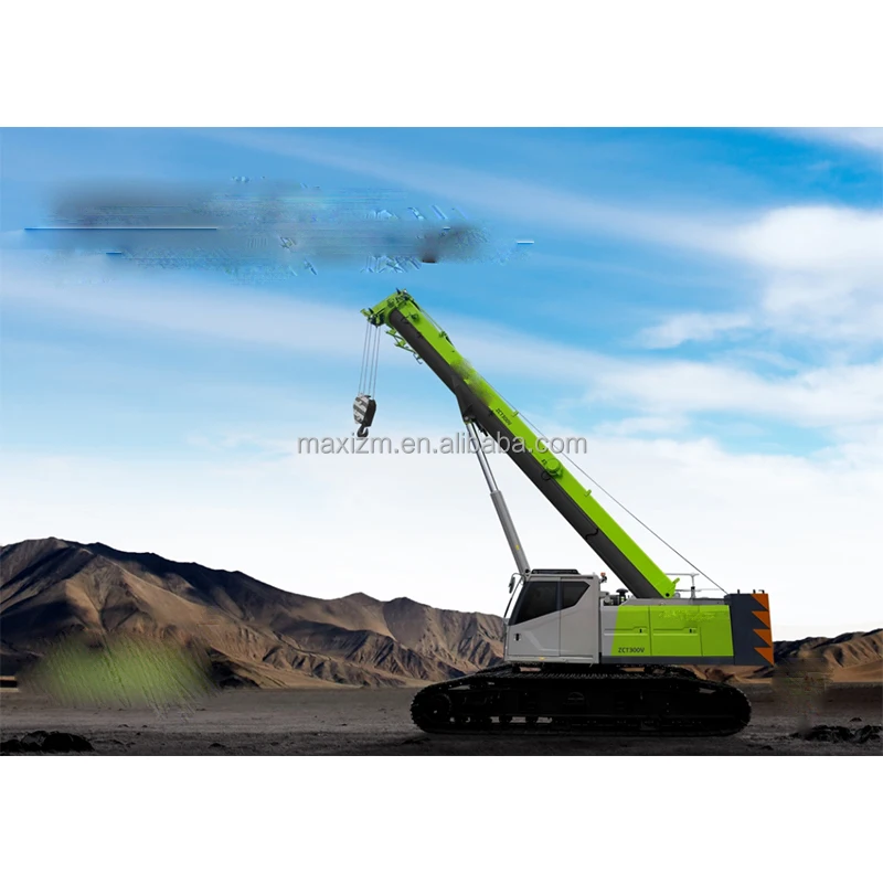 ZCT300V532 Telescopic Boom Crawler Crane - 30 Tons Capacity
