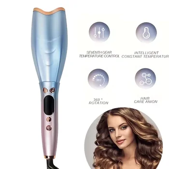 High Quality Stock Available 32mm Automatic Rotating Hair curling iron set Professional for Women Use
