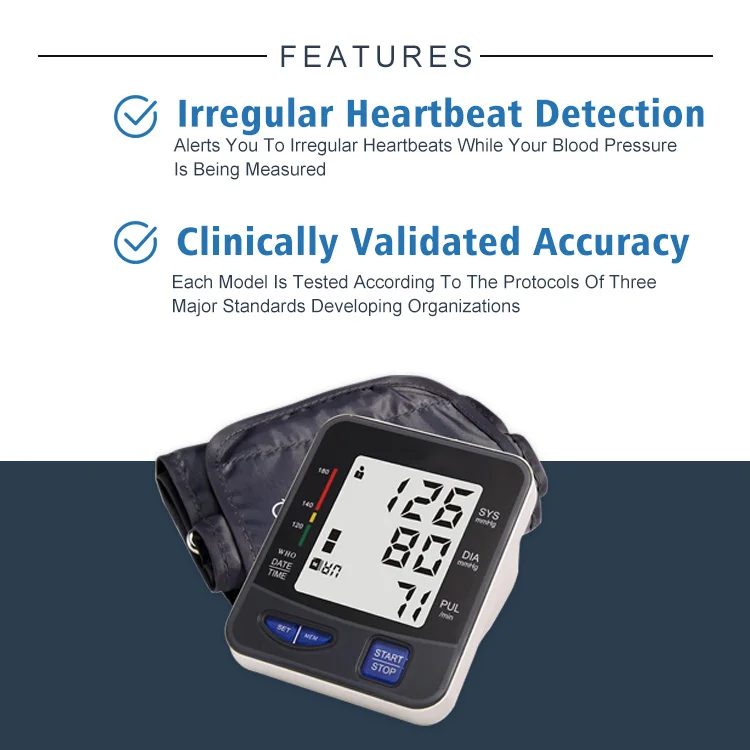 Factory Price Full Automatic Talking Digital Blood Pressure Monitor Aneroid Machine
