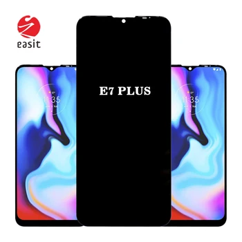 Pantalla completa LCD digitalizador táctil reemplazo para Motorola Moto E7 Plus XT2081-1 XT2081-2 con kit de herramientas y marco de pantalla negro 6.5