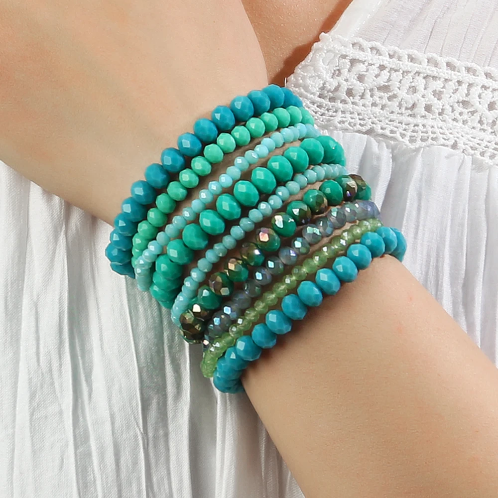 Shop Our 9pcs Flag Color Jewelry Set - Bohemian Style