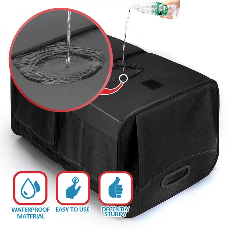 Portable Foldable Waterproof Car Storage Box Heavy Duty Car Trunk Organizer with Your Own Logo for Any Car