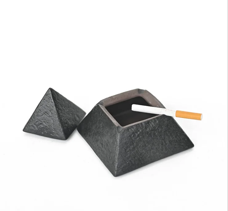 cigarette ashtray with lighter
