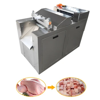 Manual Thick stainless steel cutting dicing slicer cut chicken and duck  goose Slicer machine Frozen Meat Cutter Slicer Machine