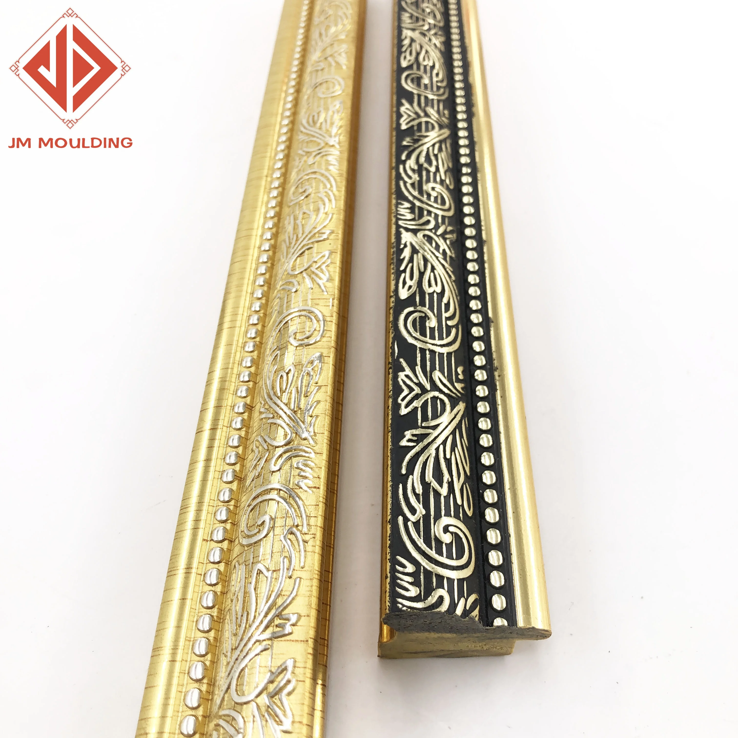 Environment Friendly Polystyrene Plastic Picture Frame Moulding Factory Direct Sale