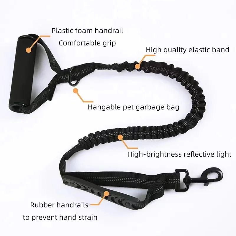 2023 Pet Retractable Pet Medium Large Dog Leash Dogs Nylon Round Rope