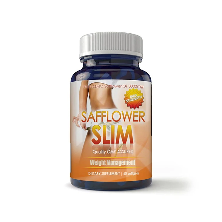 Safflower Weight Loss Softgels 60 Capsules Conjugated Linoleic Acid