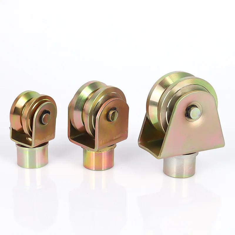 360-Degree Rotational Sliding Gate Roller Double Bearing V Y U  Groove for Door & Window Roller U-groove/V-groove/Y-groove