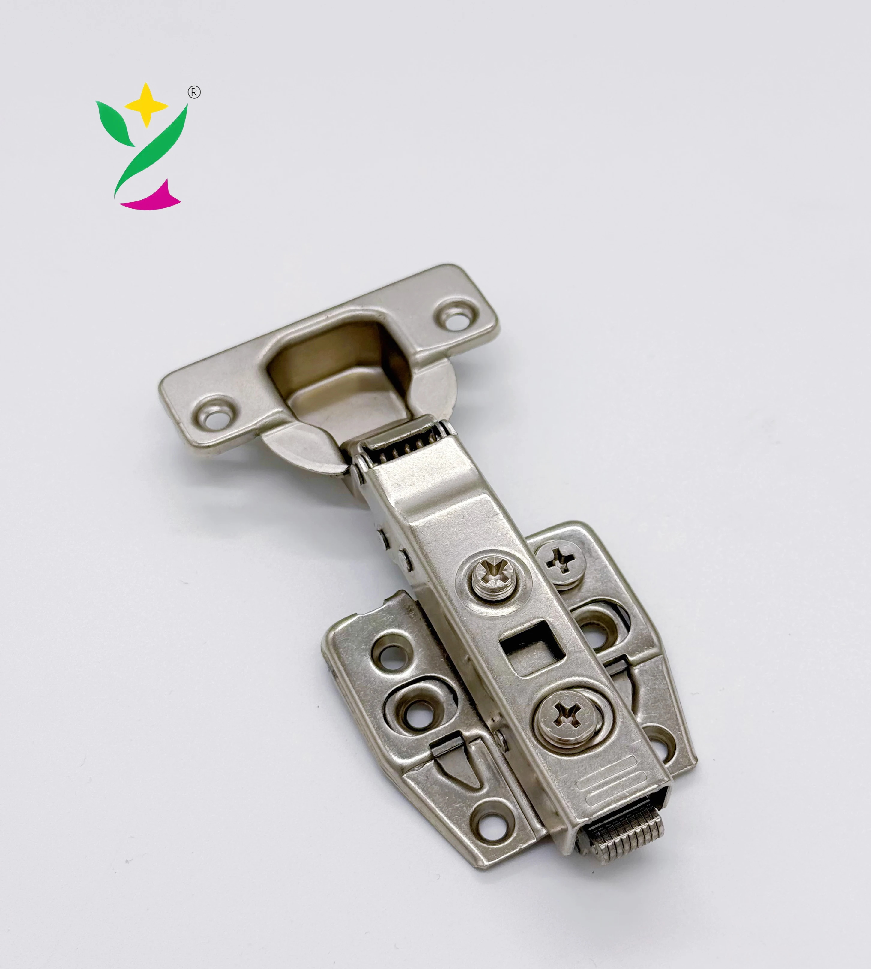 Usion Top New Model 35mm Auto Hydraulic Hinge Iron Soft Close Kitchen Cabinet Clip on 3d Hinge Bathroom Home Office