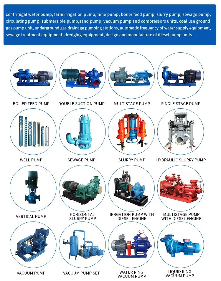 Farm Irrigation diesel Water Pump End Suction Centrifugal Water Pump diesel  Generator Water Pump