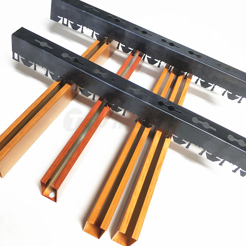 Modern False Ceiling Tiles/ Baffle Ceiling Paneling/ Aluminum Suspended Ceiling System for Roof Decoration