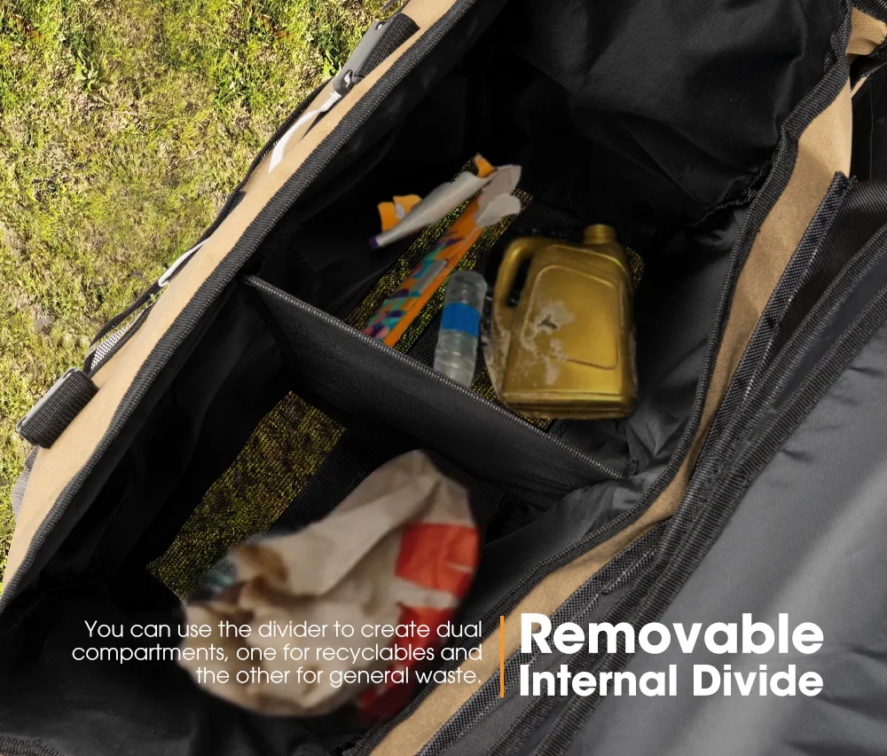 San Hima 4x4 Suv Spare Tire Dirty Gear Bag Outdoor Camping Large