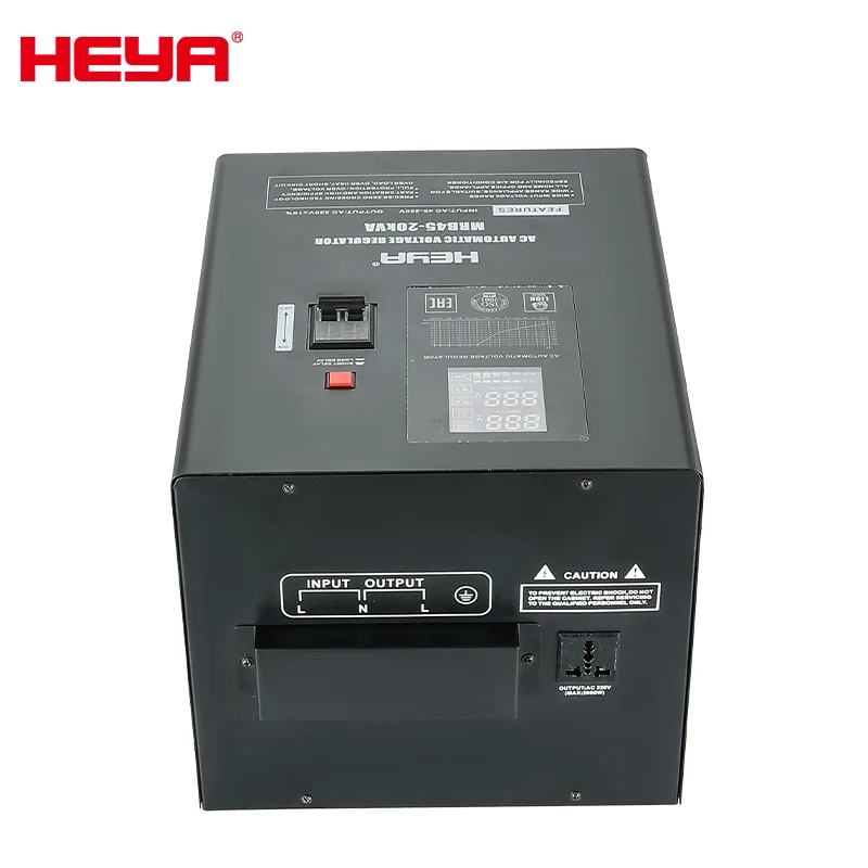 Wall Mounted 20KVA AVR Relay Type 220V Electric AC Automatic Voltage Regulators Stabilizers
