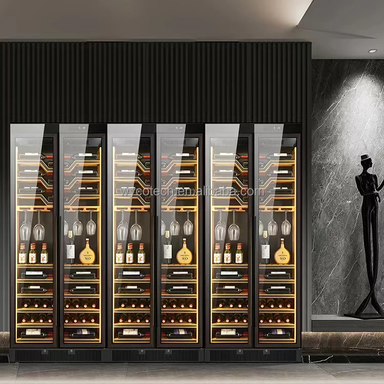 Винный бар холодильники винный погреб с подсветкой и подсветкой