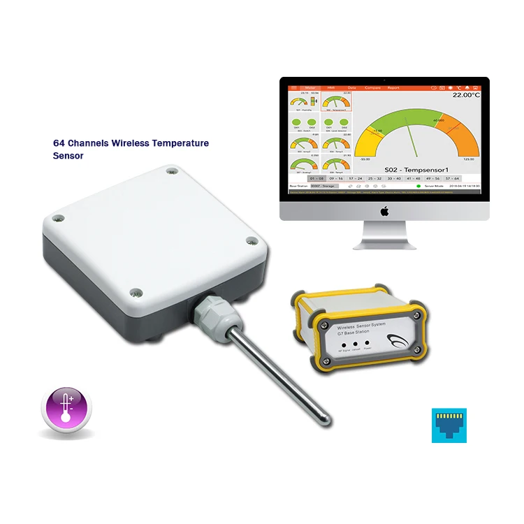 Wireless Outdoor Temperature and Humidity Sensor - AV200 - LoRa