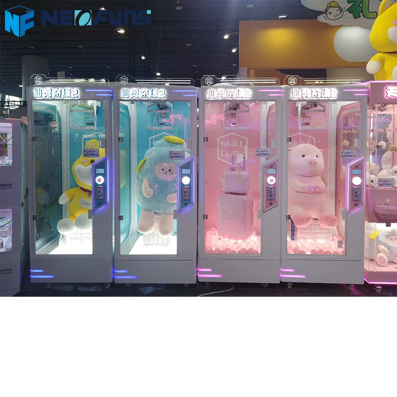 Neofuns Second Generation Single Cut Machine Skill Cut Scissor Machine Transparent Cut the Rope Prize Machine Manufacturer