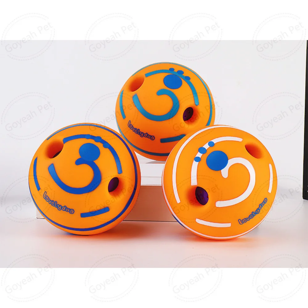 Interactive Waggle Giggle Ball Dog Toy Durable Wobble Sound Dog Rolling Ball Toy Buy Green
