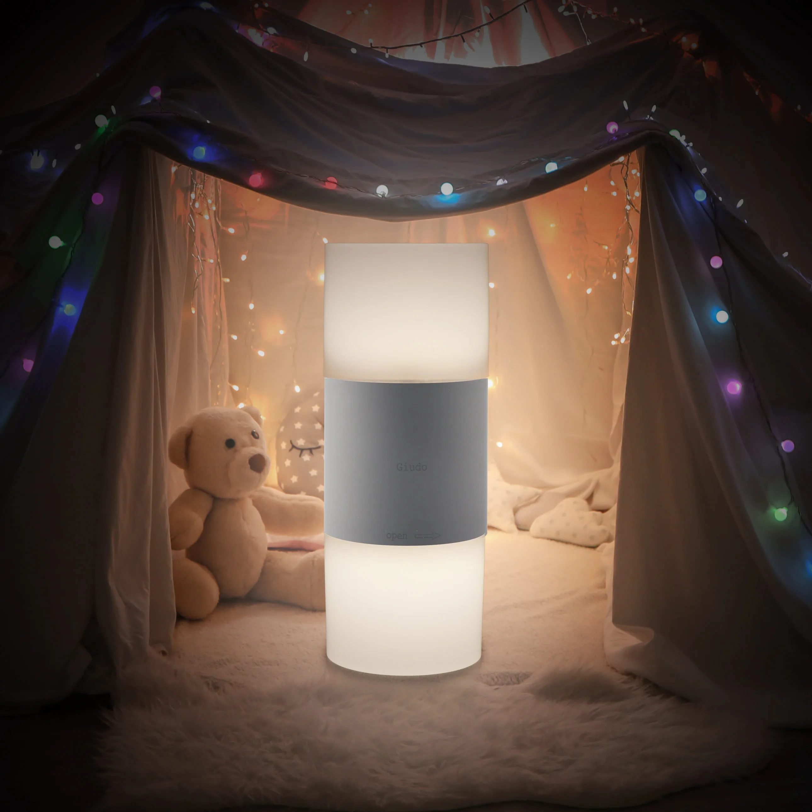 В наличии флип-Настольная лампа для украшения дома светодиодная детский светодиодный ночник