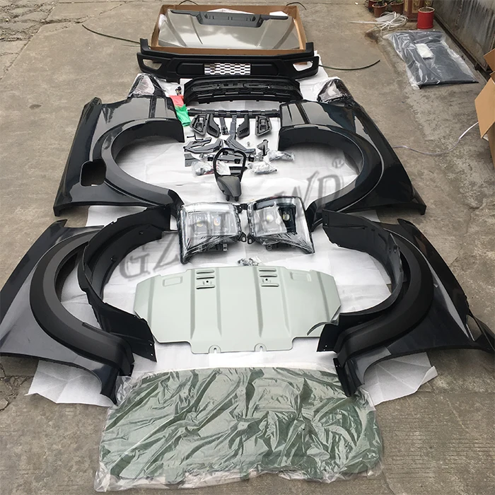 Auto Upgrade Bumper Kit Conversion Body Kit for Ranger T9 Upgrade to F150 Raptor