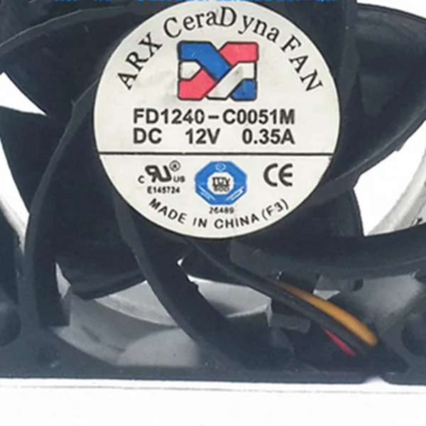ARX FD1240-A0053M 40*40*28 4CM 4028 0.35A DC12V охлаждающий