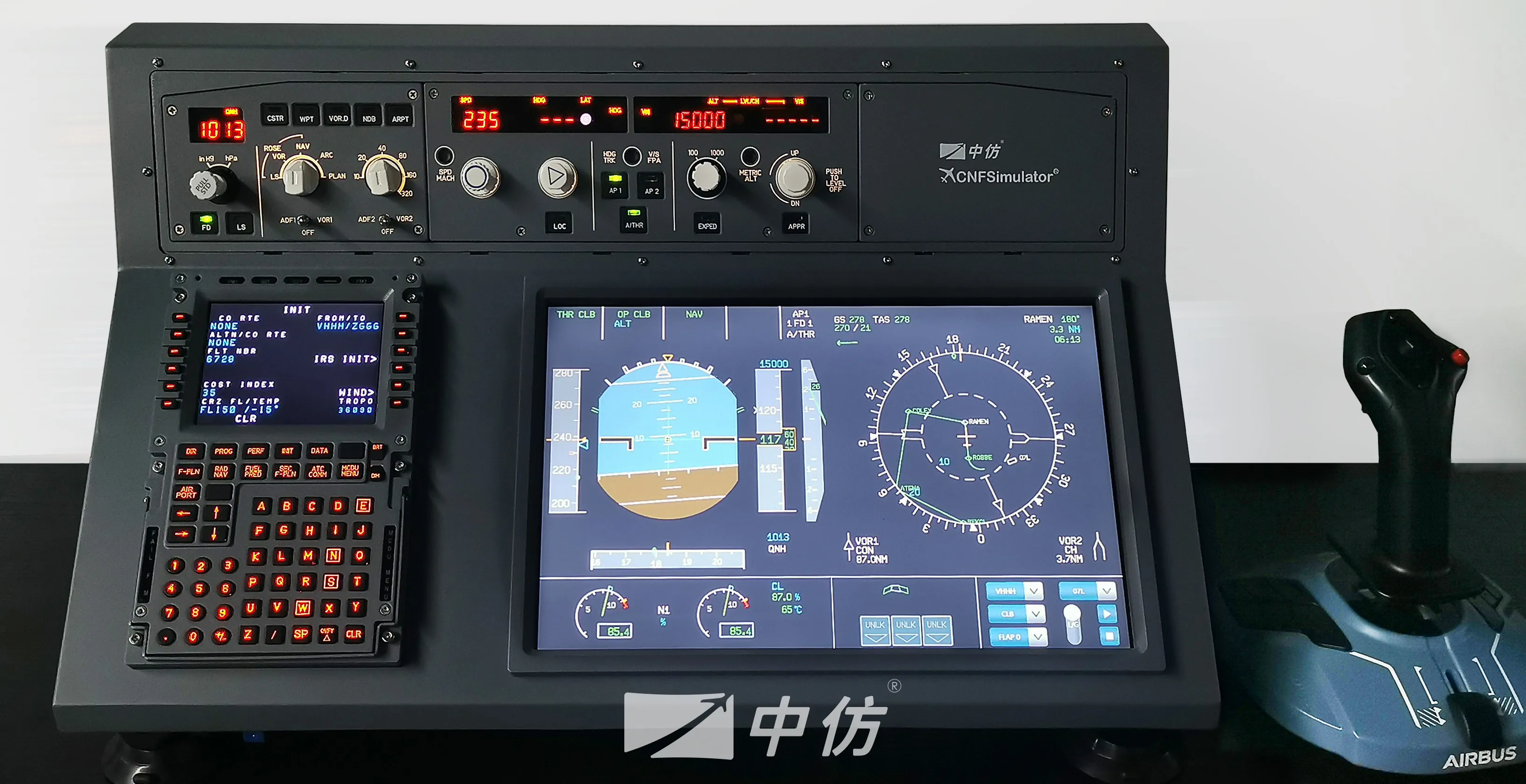 FMS Trainer - Airbus A320 Desktop Simulator for Flight Management