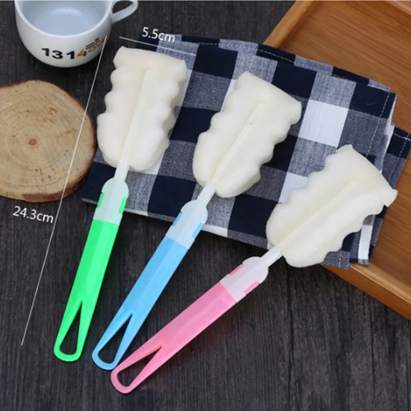 milk tumbler bottle brush cleaner sponge