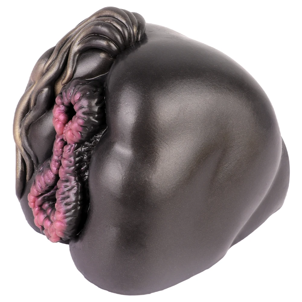 GEEBA Silicone Half Doll Animal Buttock Male Masturbator Fantasy Pocket Pussy Horse Vagina Anal Butt for Men Masturbate Sex Toys