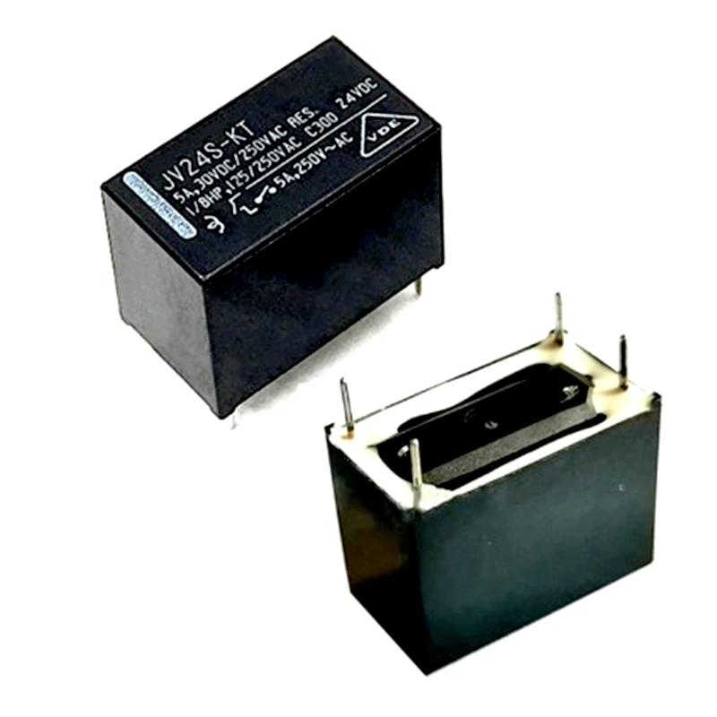 Original Relay Jv5s-kt Jv12s-kt Jv24s-kt 4pin 5a 30vdc/250vac 5v 12v ...