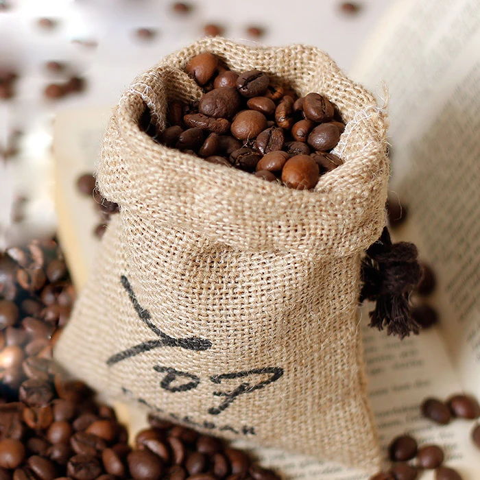 free burlap coffee bolsas