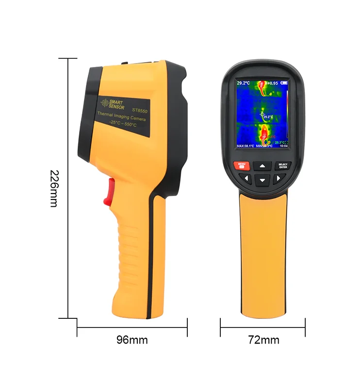 Smart Sensor Thermal Imaging Camera 120x90 Resolution 2.8 Inch Portable