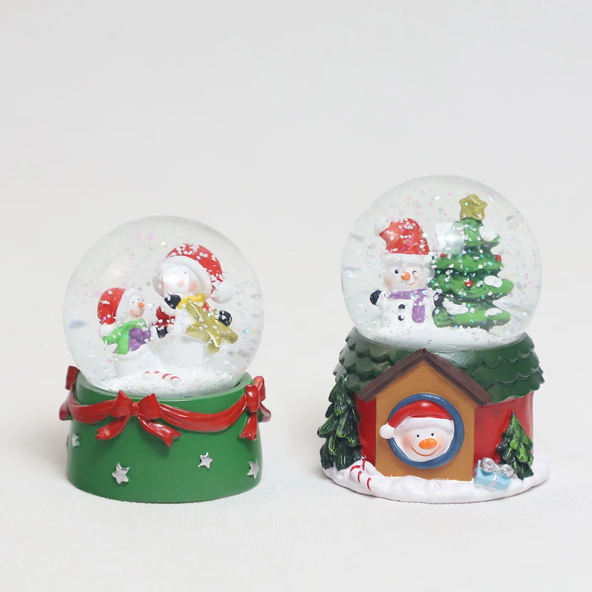 120mm glass ornaments for christmas glass ball craft supplies custom snow globe manufacturers