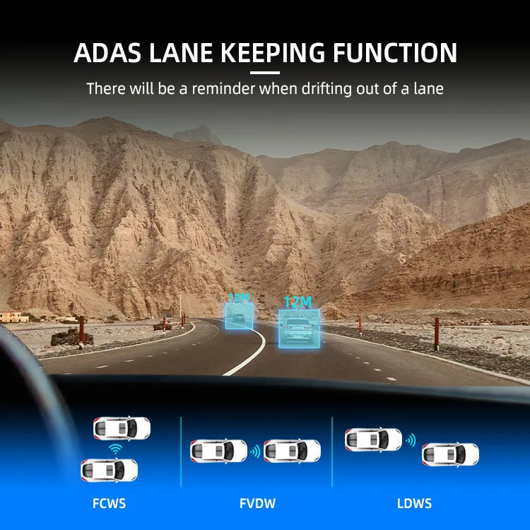 Wemaer 10 Inch 6CH BSD AI Touch Screen 6 Channels AHD DVR Recorder Vehicle Camera Monitor Blind Spot Detection System for Truck manufacture