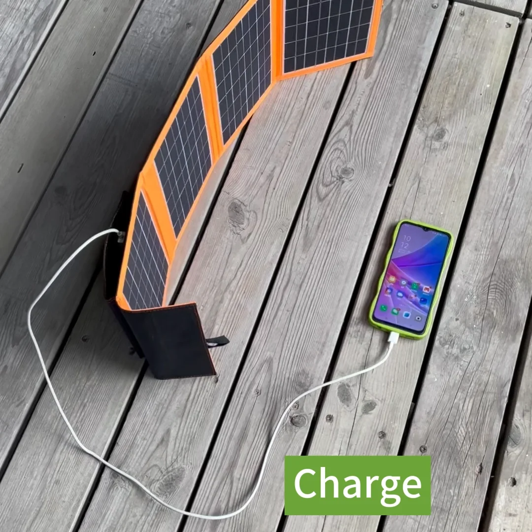 Mini Flexible Solar Panel Foldable Portable Solar Panels Portable With Charger For Laptop
