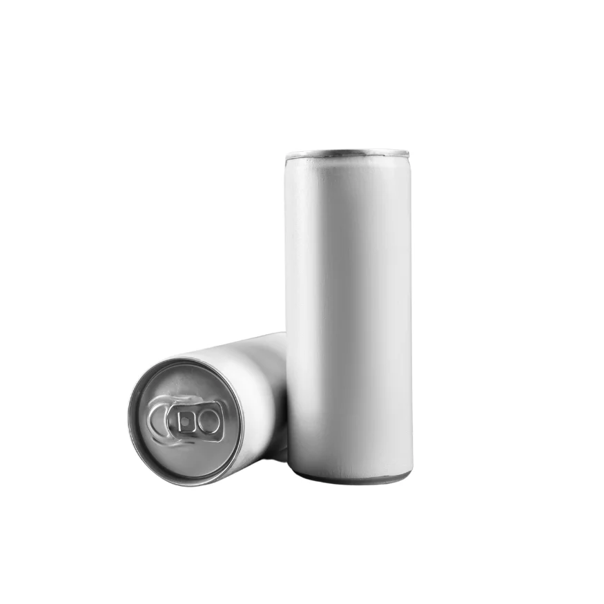 Wholesale Printed Slim 250ml Aluminum Custom Logo  Beverage can Aluminum Cans Metal Container