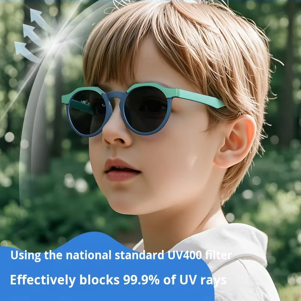 Polarisoidut gradient-aurinkolasit lapsille uv suoja_voghion.com