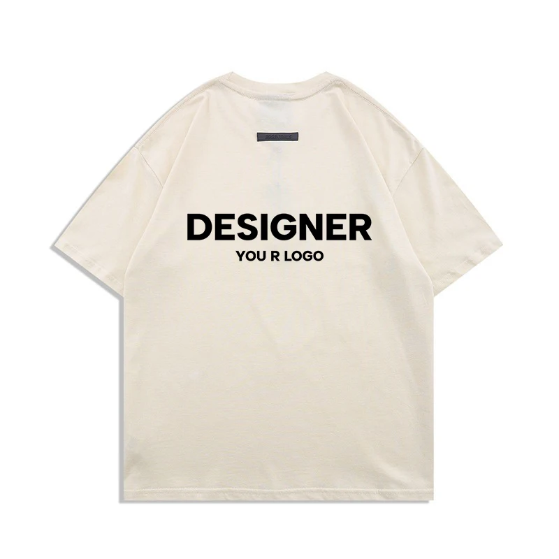 Custom Oversized Screen Print Essentials T Shirt Unisex Heavy 230 Gsm