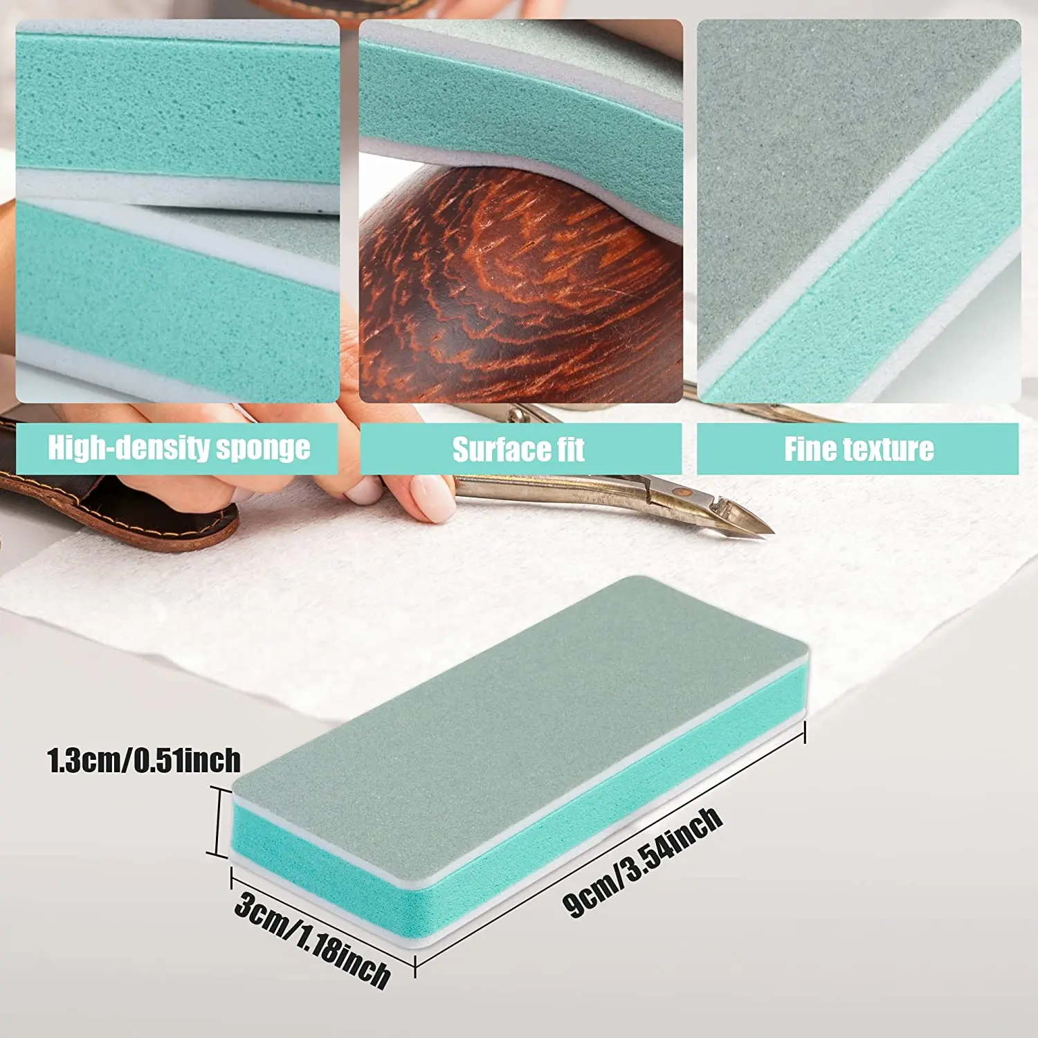 Двусторонний мини-1000/4000 губка для