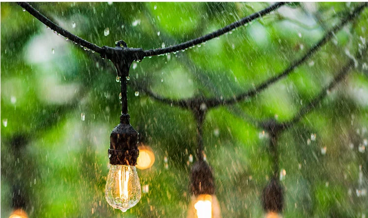 Профессиональный завод Праздник Декоративные Водонепроницаемый светодиодные огни строки для свадьбы