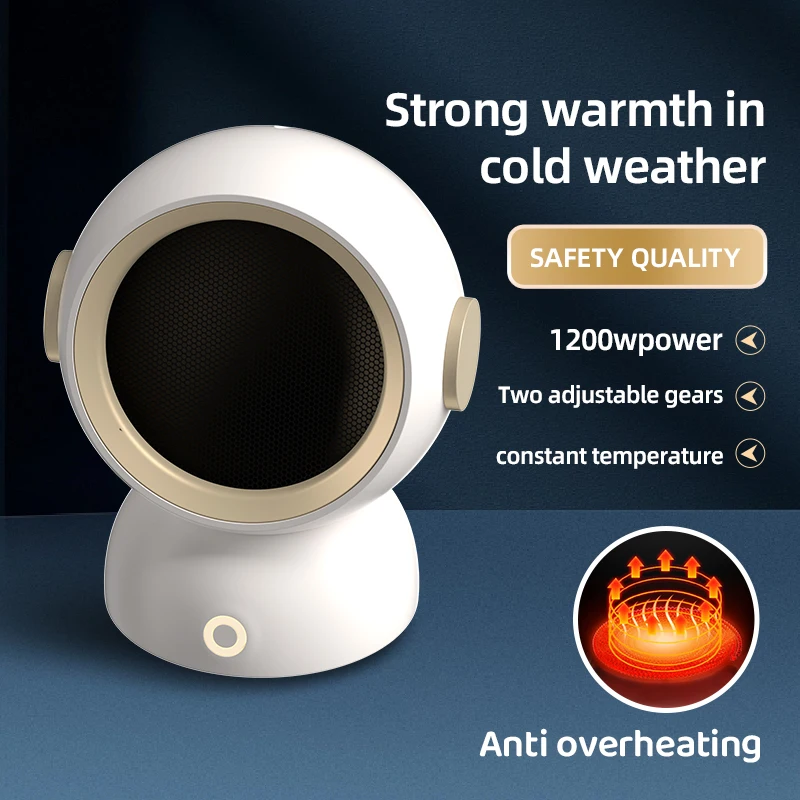 Smart Temperature Control Safe And Reliable New Mini 1200w Ptc Ceramic