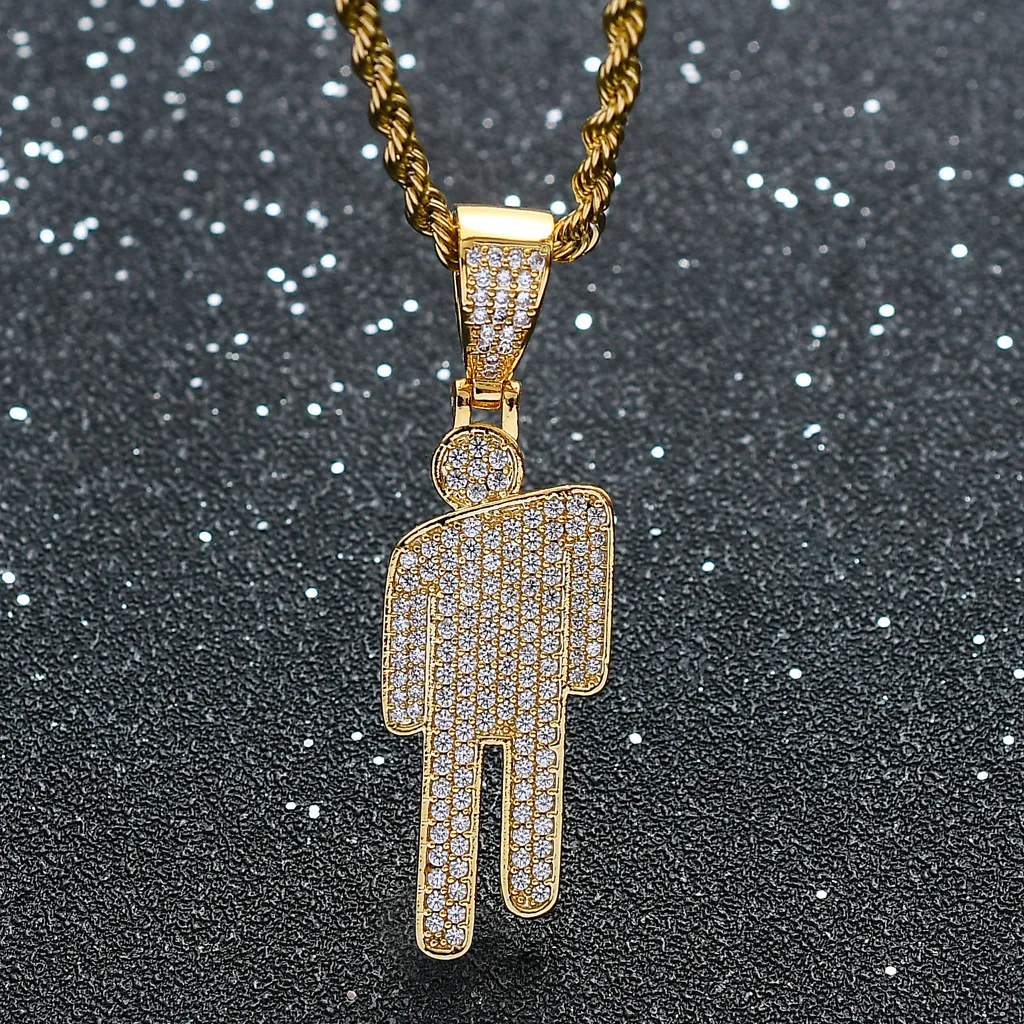 Billie Eilish　ネックレス HIT ME HARD AND SOFT Blue Blohsh Necklace - Billie Eilish