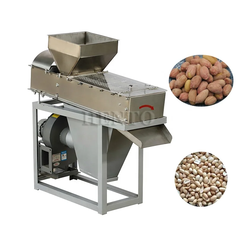 Factory Price Groundnut Cleaning and Peeling Machine / Peanut Dry Air Peeling Machine / Peanut Machine Peel Remover