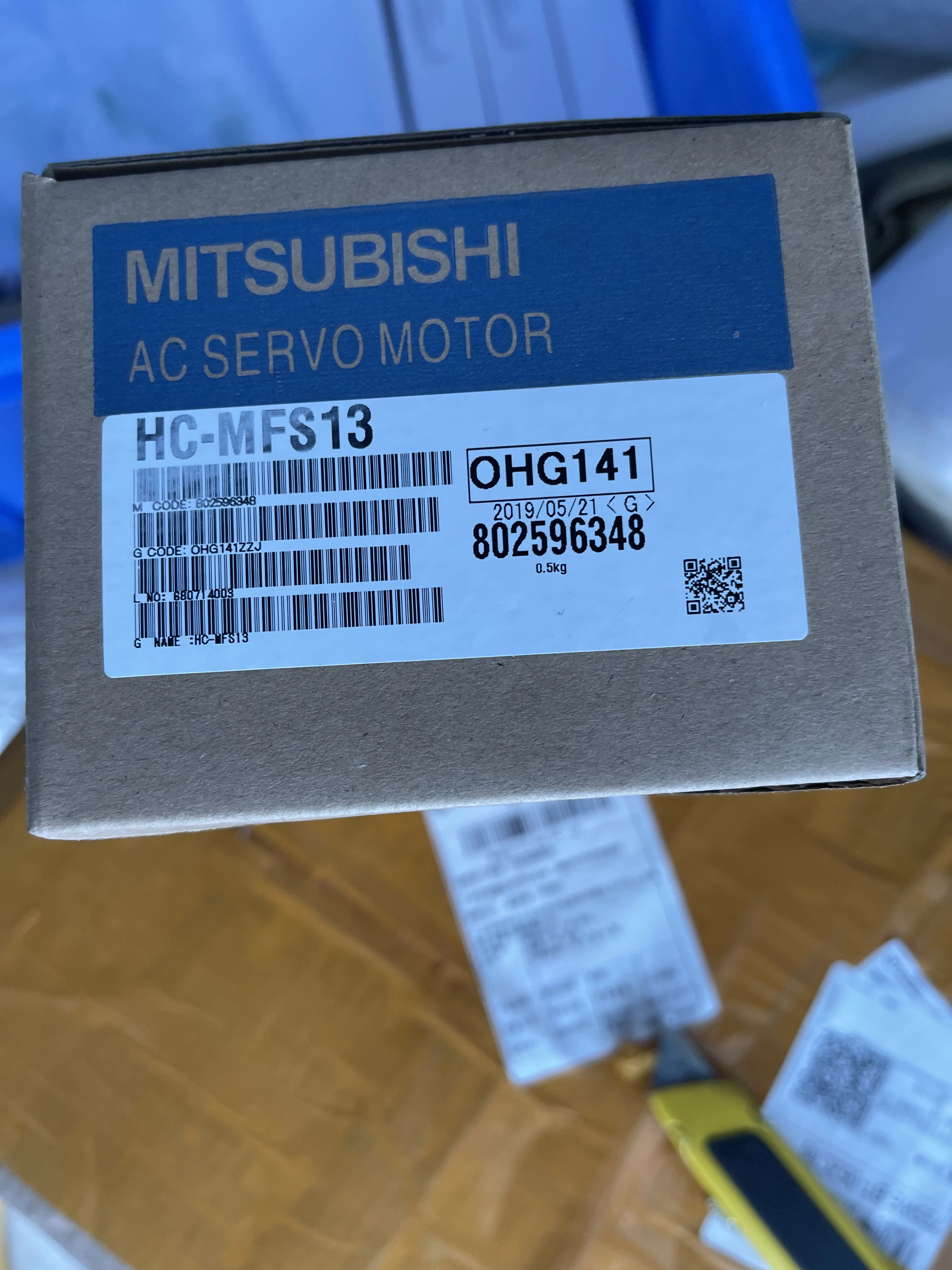 Mitsubishi AC Servo Motor HC-MFS13