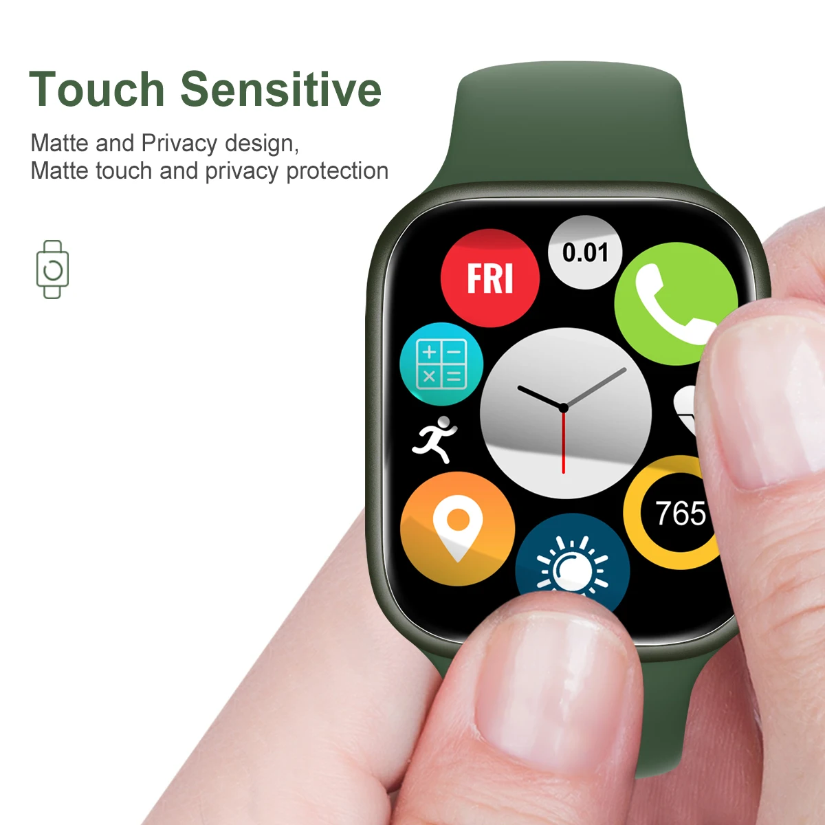 Bubble Free Smart Watch Hydrogel Anti Spy TPU Protective Film for Apple Watch Series 4 38/40/42/44/45mm