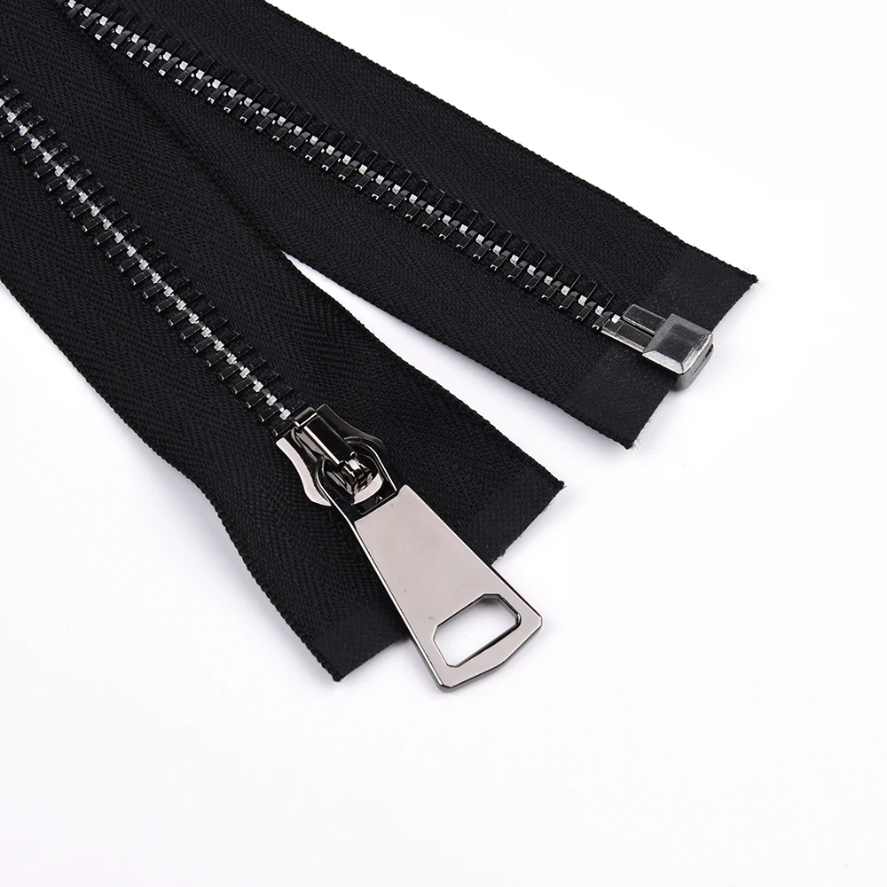 Dawei Factory Price Customize Metal Close-end Metal 10# Brass Jacket Metal Zipper for Bags/luggage/handbag/clothes/backpack/tent