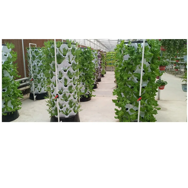 Pineapple Planting Type Vertical System Hydroponic Grow Tower