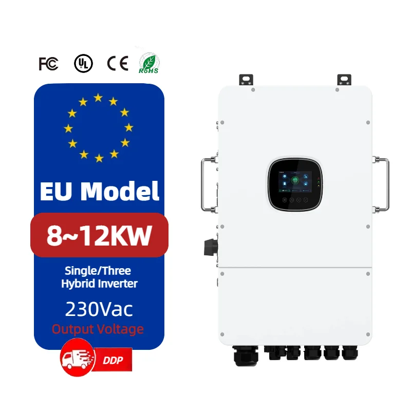 Srne 8KW 10KW 12KW Hybrid Solar Inverter 48V 51.2V All in One Dual Solar Inverter With 160A 180A MPPT Solar Charge Controller