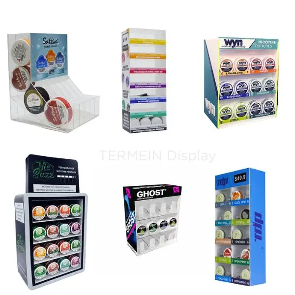TERMEIN Display custom snus and nicotine pouches display racks
