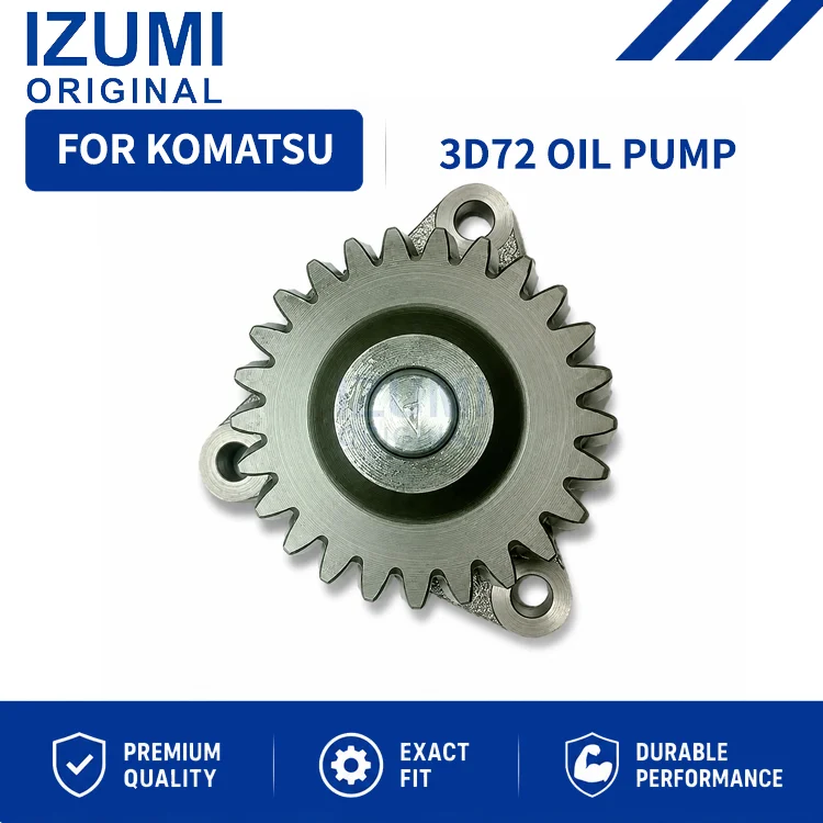 IZUMI ORIGINAL 3D72 129350-32090 Oil Pump diesel engine parts for Komatsu Excavators Forklifts